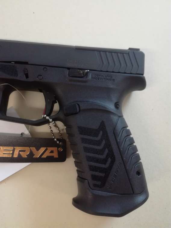 PISTOLET DERYA DY9, NOIR, CAL 9X19, OR, 2X15 CPS + 4 GRIPS – Image 2