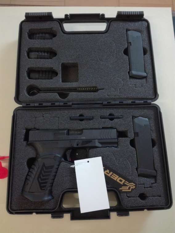 PISTOLET DERYA DY9, NOIR, CAL 9X19, OR, 2X15 CPS + 4 GRIPS – Image 3