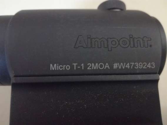 CARABINE 9MM BRUGGER et THOMET SPC9 AIMPOINT – Image 2
