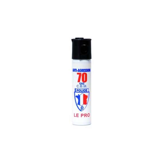 BOMBE ANTI AGRESSION GAZ CS 75ML