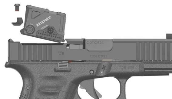 GLOCK 47 A-CUT COA COMBO LIVRE AVEC AIMPOINT COA – Image 2