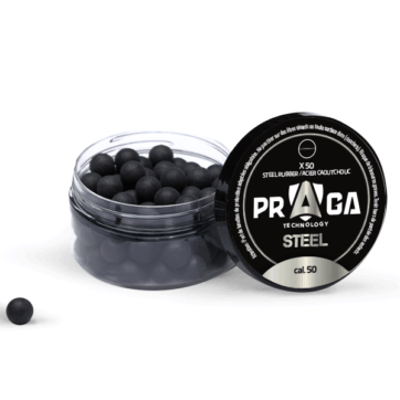 BILLES EN CAOUTCHOUC NOYAU ACIER CAL 50 X50