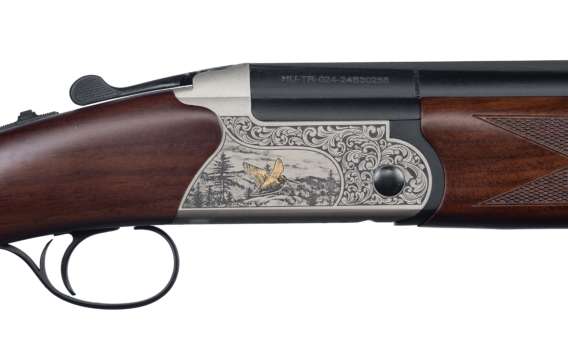 FUSIL SUPERPOSE HUGLU EAGLE BECASSIER CAL 12/76 CANONS 61CM RAYE/CHOKE INTER – Image 2