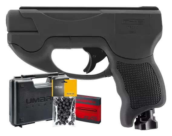 PACK TP50 COMPACT GEN 2 T4E CAL 50 11 JOULES AVEC 100 BILLES 10 CART CO2 + MALETTE – Image 3