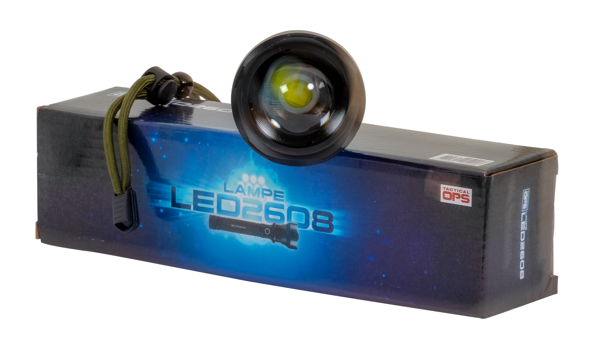 LAMPE LED2608, TORCHE ZOOM 3 MODES 2000-10000 LUMENS – Image 2