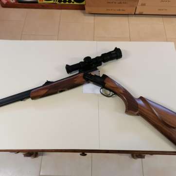 PACK EXPRESS FABARM ASPER A2 NOIR CAL 30.06 CANON DE 55 CM, LUNETTE MICRODOT 1-4