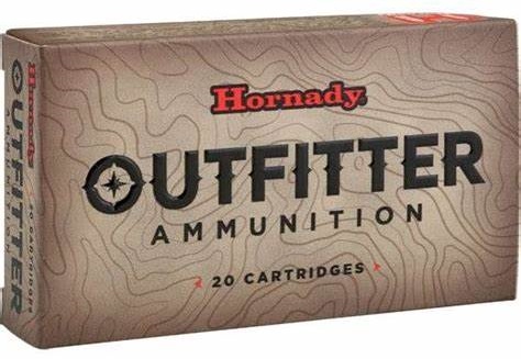 MUNITION HORNADY OUTFITTER 30.06, 180GRS CX