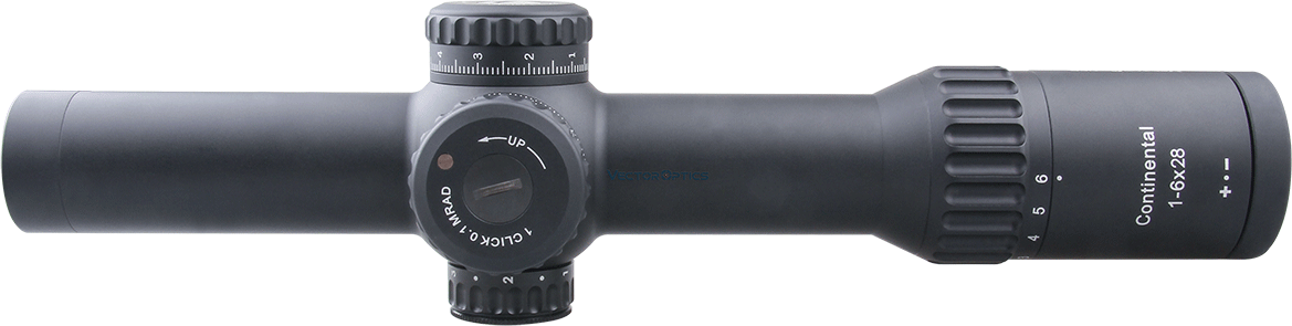 LUNETTE VECTOR OPTICS CONTINENTAL X6 1-6X28 FFP 34MM RET BNW – Image 2