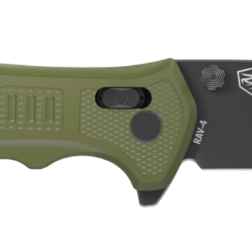 COUTEAU REAL AVID RAV 4 VERT KAKI