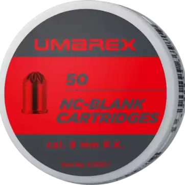 CART 9 MM RK A BLANC UMAREX X50