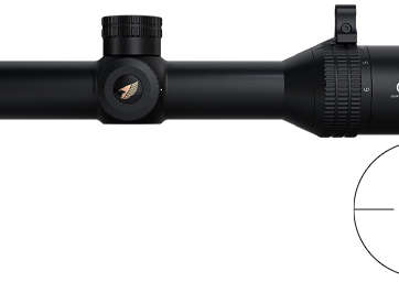 LUNETTE GPO SPECTRA 6X 1-6X24 - RETICULE FIBRE DE VERRE G3 DRIVE IL SFP (MRAD)
