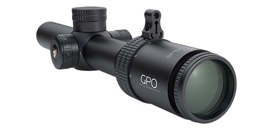 LUNETTE GPO SPECTRA 6X 1-6X24 - RETICULE FIBRE DE VERRE G3 DRIVE IL SFP (MRAD) – Image 4