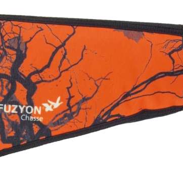 PROTECTION DE CROSSE CAMO ORANGE ET NOIR FUZYON CHASSE