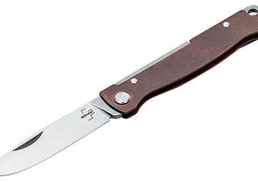 ATLAS COPPER LAME 70 MM MANCHE CUIVRE CLIP POCHE