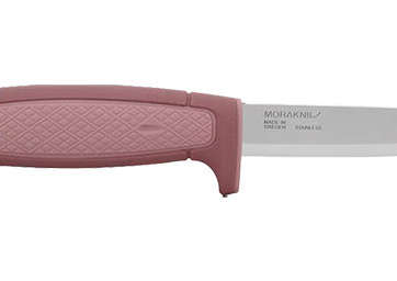 COUTEAU MORAKNIV RISBERG INOX COULEUR ROSE PALE- LINGONBERRIES - LAME 91MM - MAN