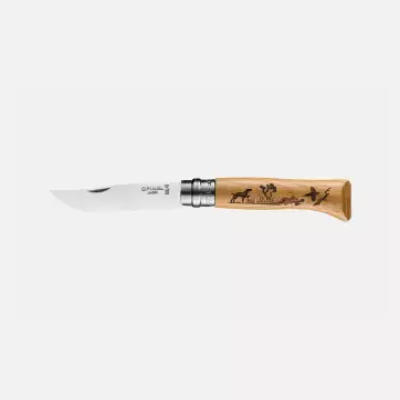 COUTEAU OPINEL ANIMALIA N08 CHENE  CHIEN