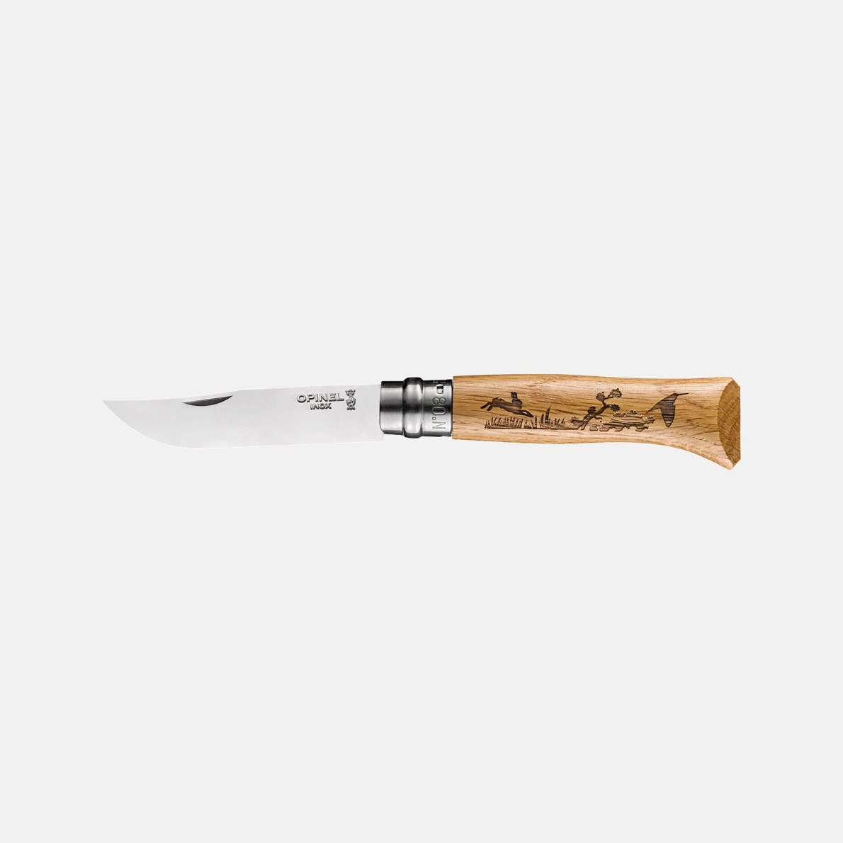 COUTEAU OPINEL ANIMALIA N08 CHENE LIEVRE