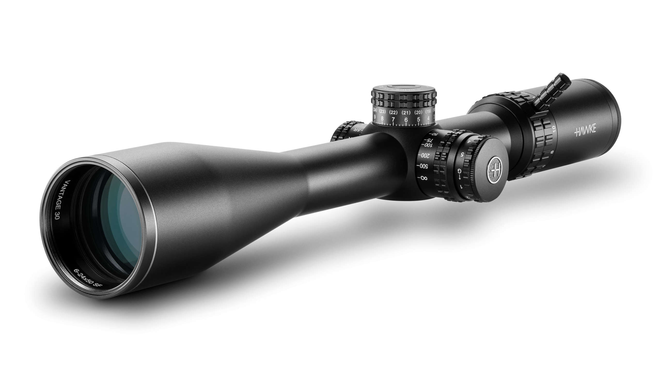 LUNETTE HAWKE VANTAGE HD 30 SFP WA  6-24X50 IR SF