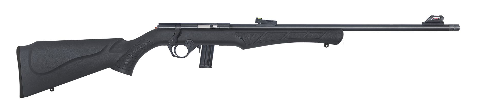CARABINE ROSSI 8117 SYNTH 17 HMR CANON 53 CM , CHARGEUR 5 CPS FILETE
