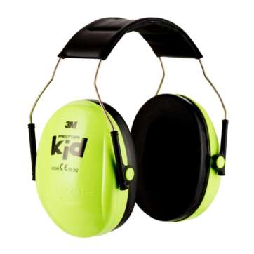 CASQUE PELTOR POUR ENFANT - VERT.