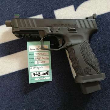 PISTOLET STOEGER STR9S COMBAT NOIR CAL.9X19 20CPS 3 CHARGEURS