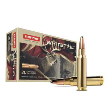 MUNITIONS NORMA WHITETAIL CAL 270WIN 8.4GR 130GRS X20