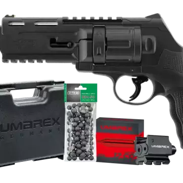 PACK T4E TR50 GEN 2 CAL 50 13 JOULES 100 BILLES + CO2 + LASER + MALETTE
