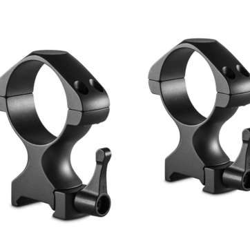 MONTAGE HAWKE PRECISION STEEL RING MOUNT 34MM HIGH AVEC LEVIER
