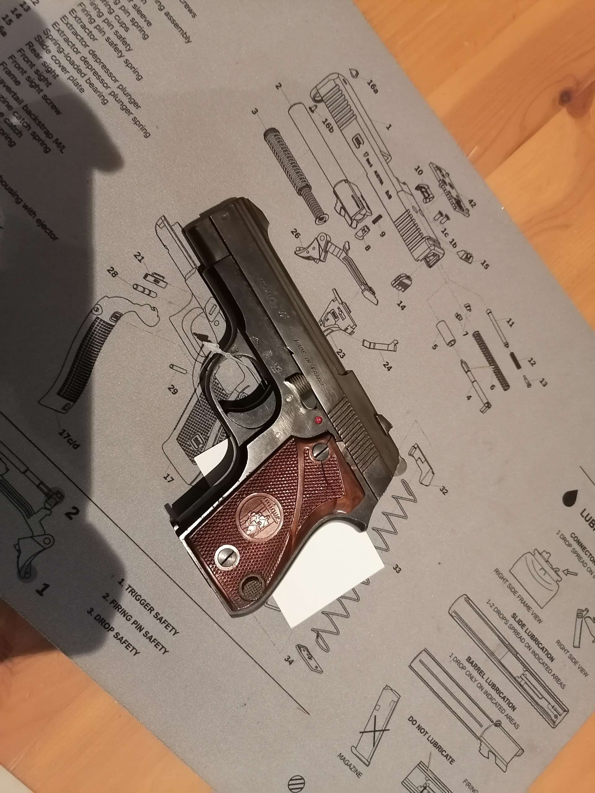 UNIQUE MODELE L ""C"" 7,65 BROWNING