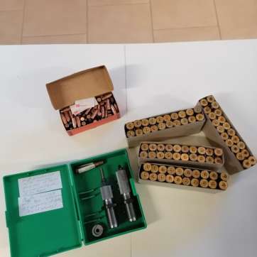 LOT ETUIS+OGIVES+JEU OUTILS RCBS EN 348WIN