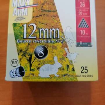 CART.MARY ARM CAL12MM PB8 X25